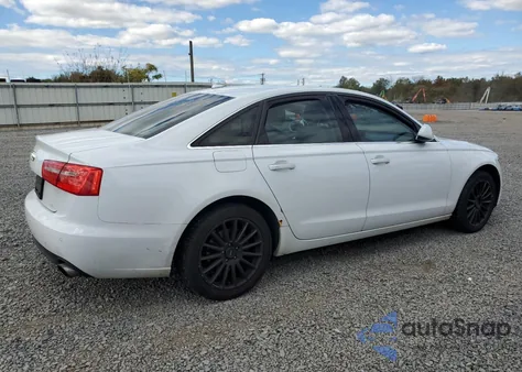 2013 Audi A6 Premium Plus из США, поврежденный, VIN WAUGFAFC4DN085354